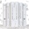 6 Pack White Wedding Confetti Cannon Confetti Poppers | Biodegradable | Launches Up to 25ft | Giant (12 in) | Party Poppers for Weddings, Bachelorette Parties, Birthdays Celebrations